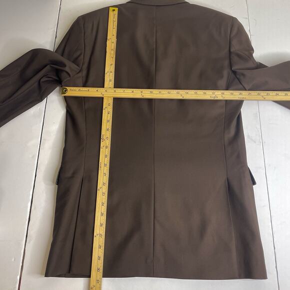 Sergio Valentino Diamond Collection Blazer Men 42R Wool 150’s Italy Old Money - Picture 5 of 8